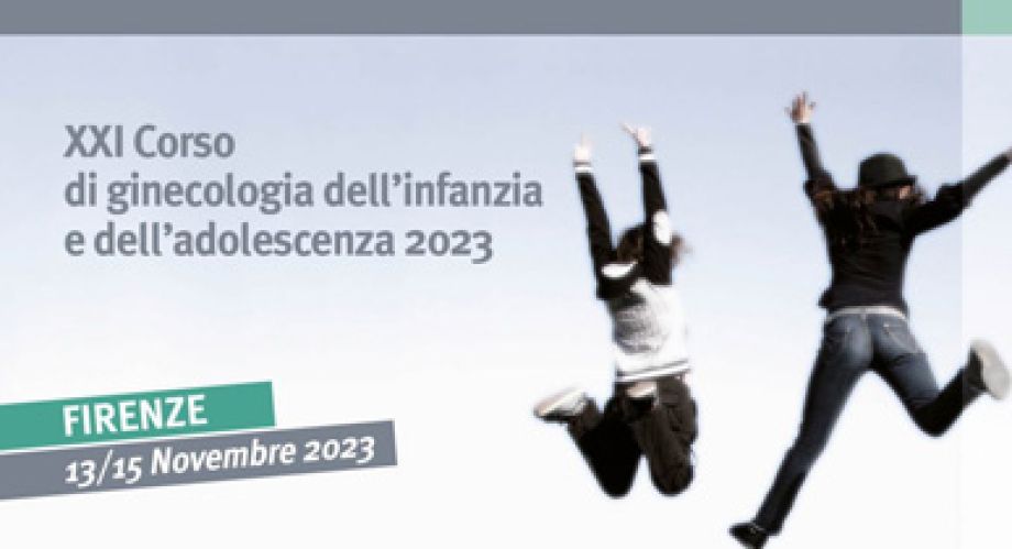 XXI corso di ginecologia dell'infanzia e dell'adolescenza 2023